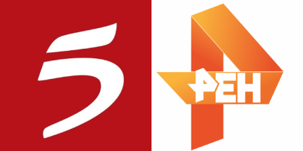 Логотип телеканала Пятый+РЕН ТВ