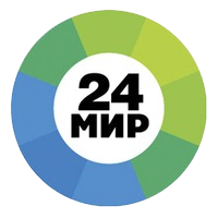 Логотип телеканала МИР 24