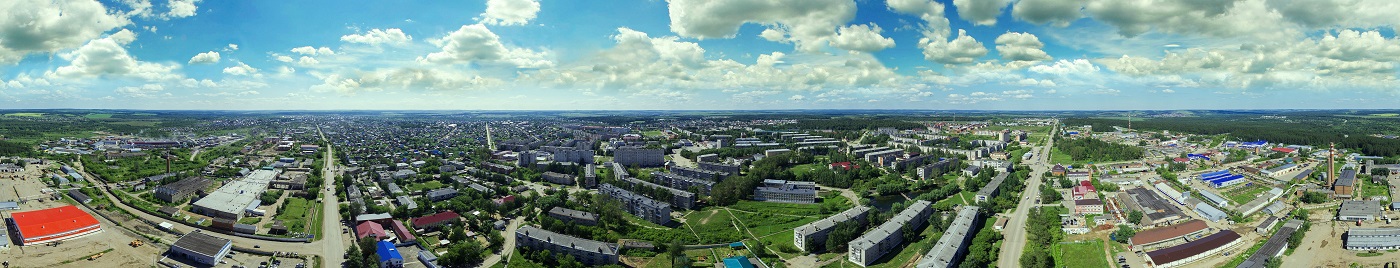 Панорама города Чернушка №1